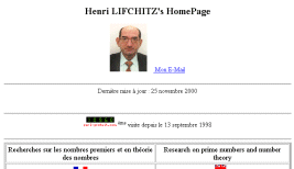 Henri Lifchitz's homepage